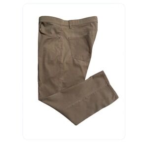 ROWM 38" x 30" measures 28.5"‎ L Brown pants 5 pockets Khakis